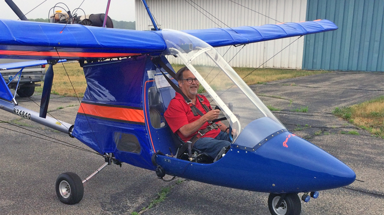 As you can see, my plane features no shortage of air. Photo by: Ron Waechter