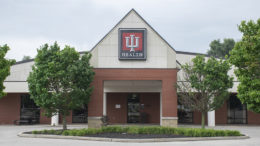 The IU Health W. Jackson medical building is located at 2901 W Jackson St, across from Northwest Bank. Photo by Mike Rhodes