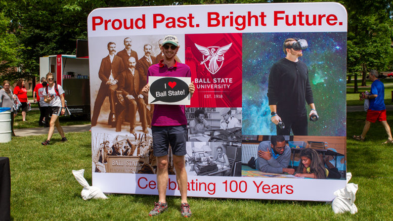 Photo taken during the Centennial Birthday Celebration on campus on June 15th. Photo provided.