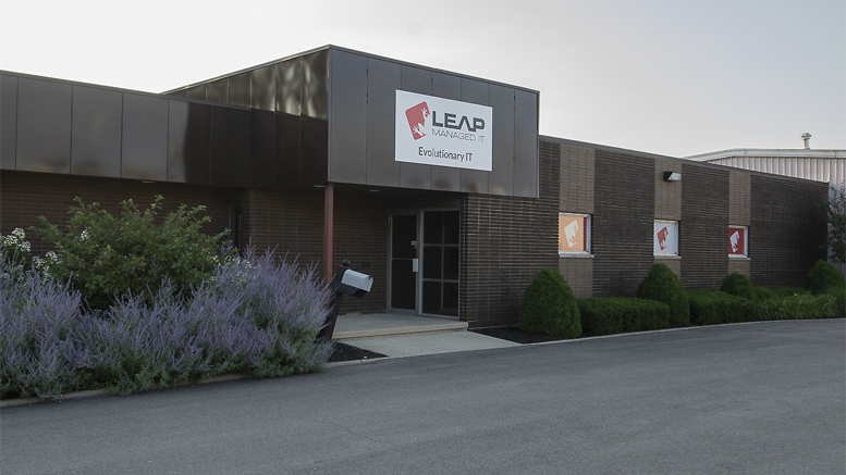 The offices of Leap Managed IT in Muncie. Photo by: Mike Rhodes