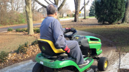 Who needs a rake when you have one of these? Photo by: Nancy Carlson