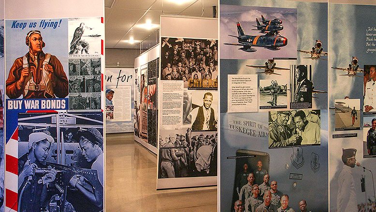 Black Wings: American Dreams of Flight, a Smithsonian traveling exhibition. Now at the AMA in Muncie. Photo provided