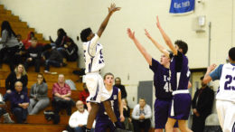 A scene from the Ice League boy's championship game. Photo provided.