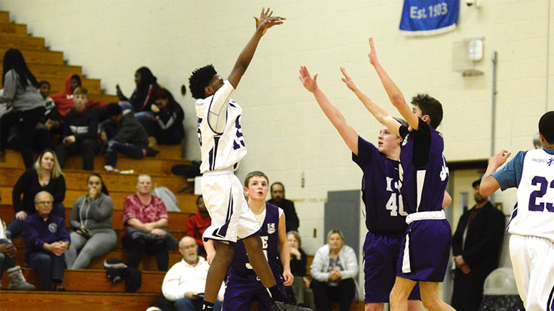 A scene from the Ice League boy's championship game. Photo provided.