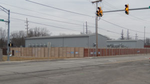 The I&M Power substation at the corner of Tillotson and University Avenues. Photo provided