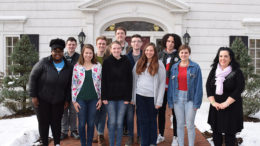 The BSU Honors College class members are pictured. Photo provided