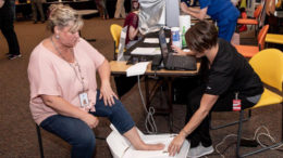 A Cover-Tek bone density scanning test is pictured. Photo provided