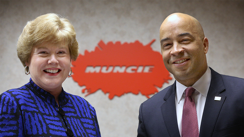 Pictured L-R: Liz Ludwick and Damon Elmore. Photo courtesy of JMG by Kurt Hostetler