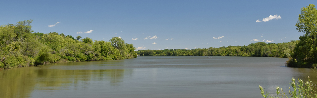 Prairie Creek Reservoir looking North.