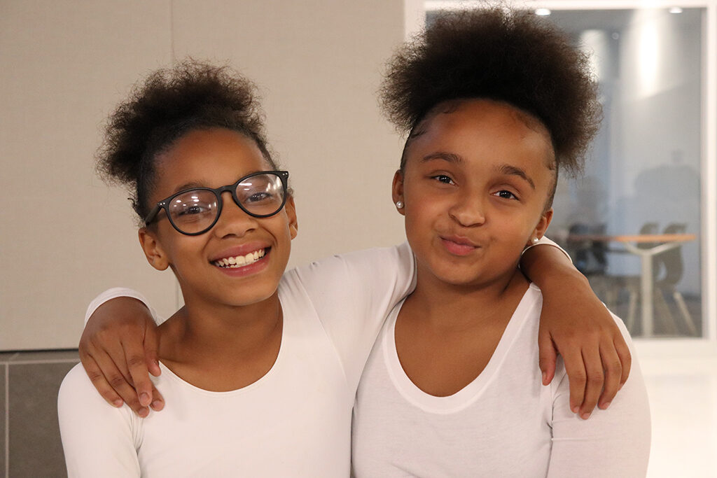 Members of the Boys & Girls Club Dance Team, Kadence and Jayla, performed a dance to the soundtrack from the movie Leap at the 4th annual Just Dessert Fundraiser on October 3, 2019. Photo provided