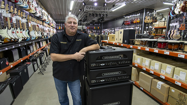 Jason Struble is pictured inside the new facility located at 4341 W Williamsburg Blvd in Muncie.