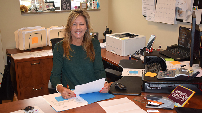 Lori Albert, Financial Director at the Innovation Connector is pictured in her office. Photo by: Alexis Dishman