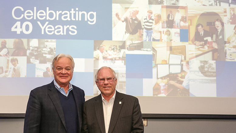 Pictured L-R: Wil Davis and Ron Fauquher. Photo by: Lorri Agullana Markum