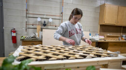 Ball State University senior Megan Draper from Perrysburg, Ohio is pictured. Photo provided