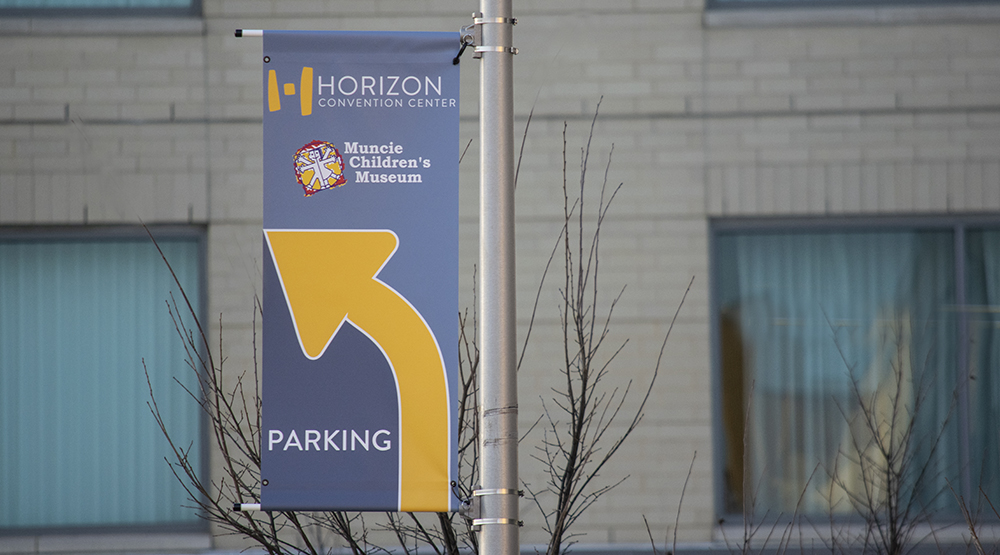 New parking signage around the facility. Photo by: Mike Rhodes