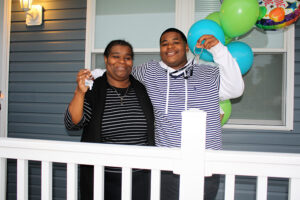 New homeowners. Photo provided