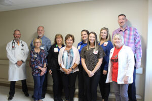 The IU Health Ball Memorial Hospital comprehensive orthopedics team. Photo provided