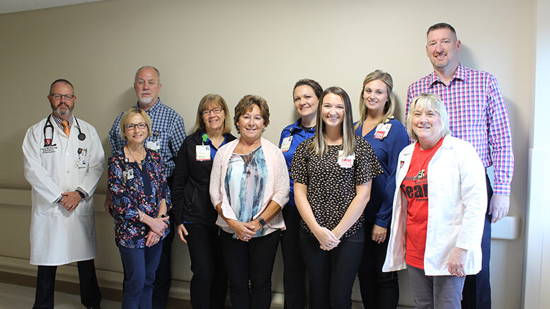 The IU Health Ball Memorial Hospital comprehensive orthopedics team. Photo provided