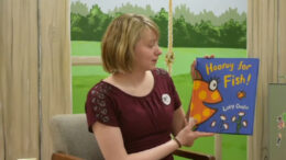 Online story time with Kelly Batchelor, Youth Services employee at MPL. Photo provided by MPL