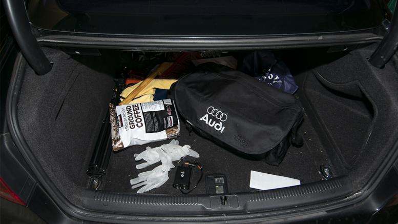 Clean your car. Dispose of leftovers and edibles, trash, masks, and gloves. Photo by: Mike Rhodes