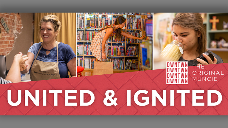DWNTWN United & Ignited, is a crowdgranting campaign designed to generate $25,000 in funding to be offered in the form of grants to qualifying downtown businesses. 