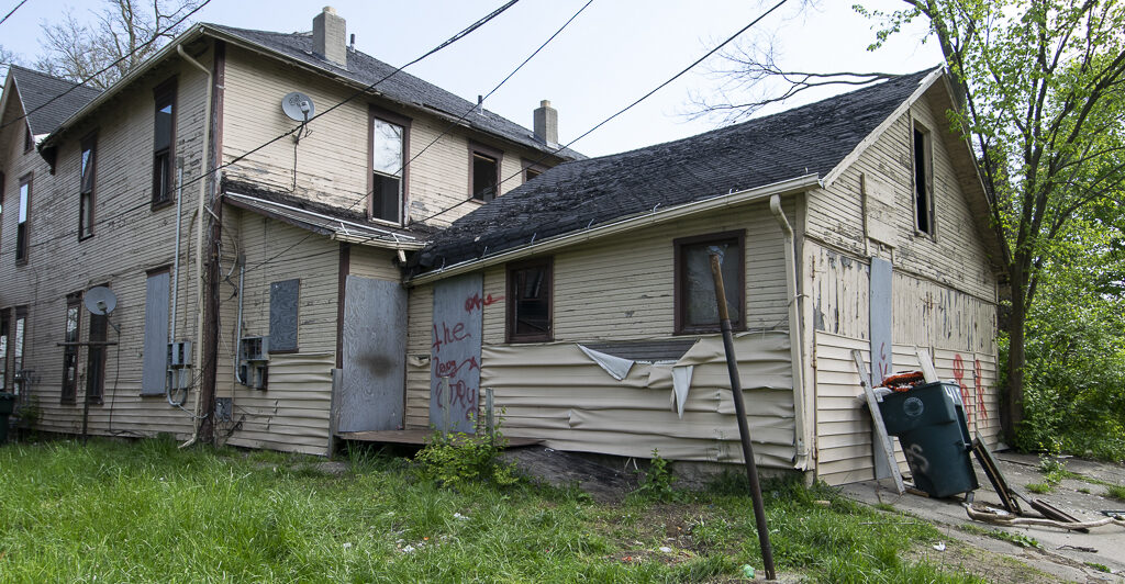 A sample blighted property located in Old Westend, Muncie. 