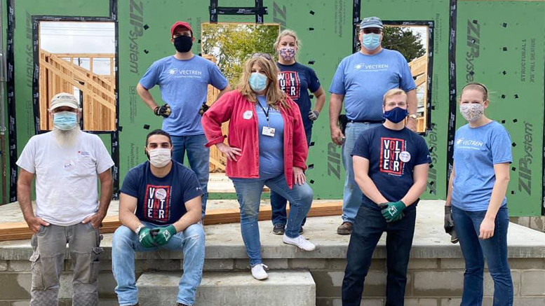 Habitat for Humanity homebuilder volunteers. Photo provided