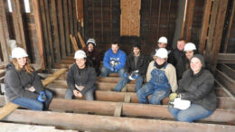 0 lucky students like these can receive a FREE sixteen week program focused on carpentry, electrical, HVAC, masonry, and plumbing. Photo provided.