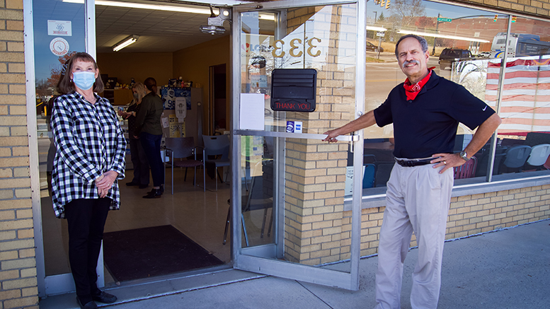 Kent Thomas welcomes you to Thomas Business Center located at 333 N. Franklin St. Photo by Matt Howell