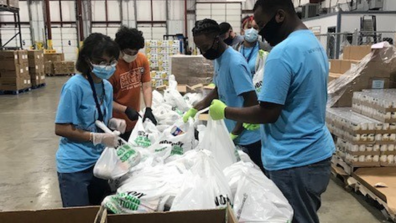 Teenagers participating in the TeenWorks summer program gain work experience at various sites across the community, including providing warehouse support at Second Harvest Food Bank of East Central Indiana. Second Harvest will once again partner with TeenWorks as a worksite for student workers in 2021. Photo provided