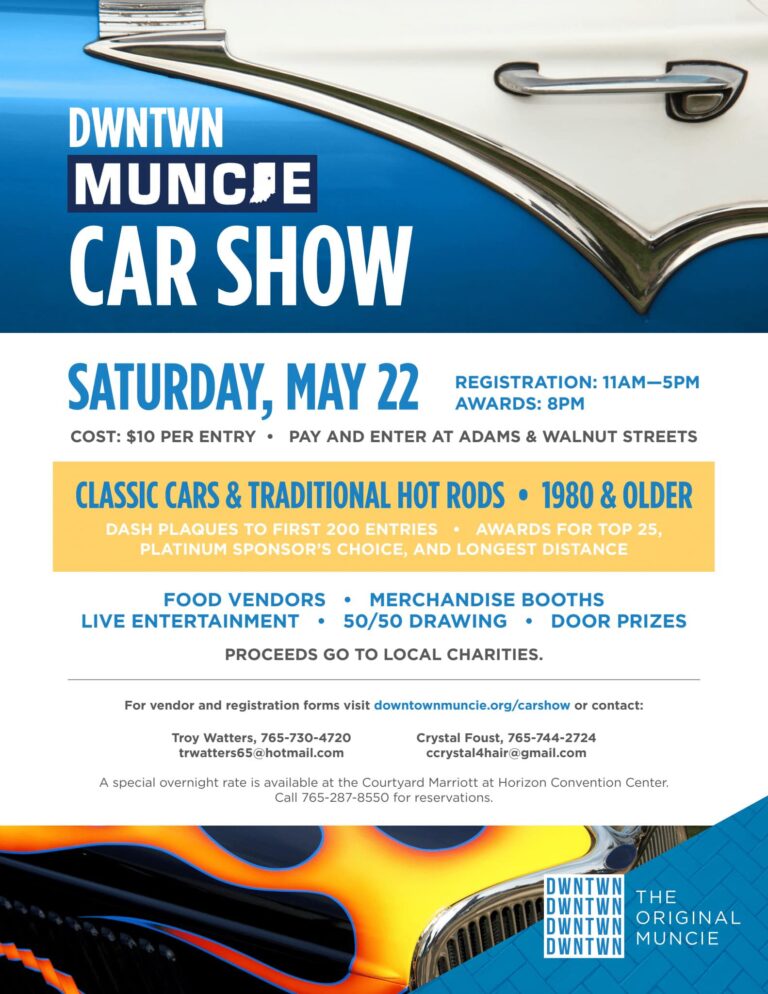 Downtown Muncie to Host Classic Car Show — Muncie Journal