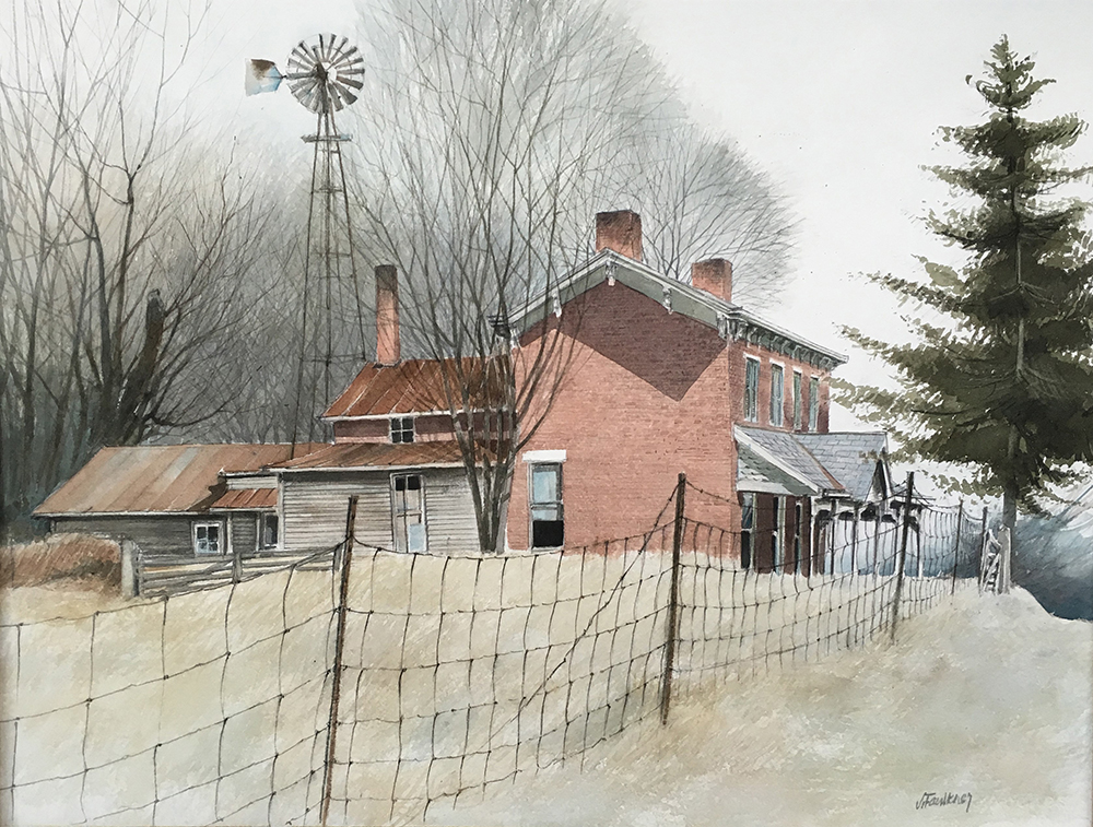 Faulkner paining—Charlie's Place