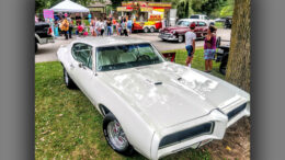 This mint condition 1968 Pontiac GTO belongs to Sean Mattingly, Engineer at Woof Boom radio. Photo by Sean Mattingly