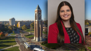 Amy Wyse is the new student representative on the Ball State University Board of Trustees.