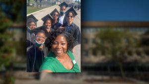 Qiana and her kids. Photo provided