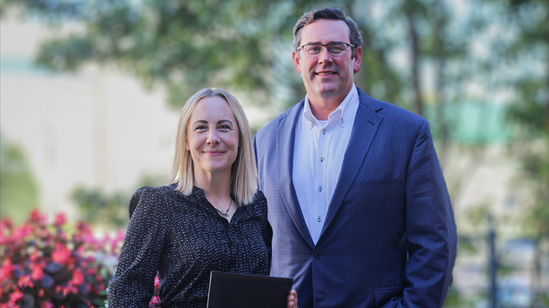 Heather Williams and Jud Fisher. Photo by Abigail Hines