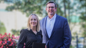 Heather Williams and Jud Fisher.