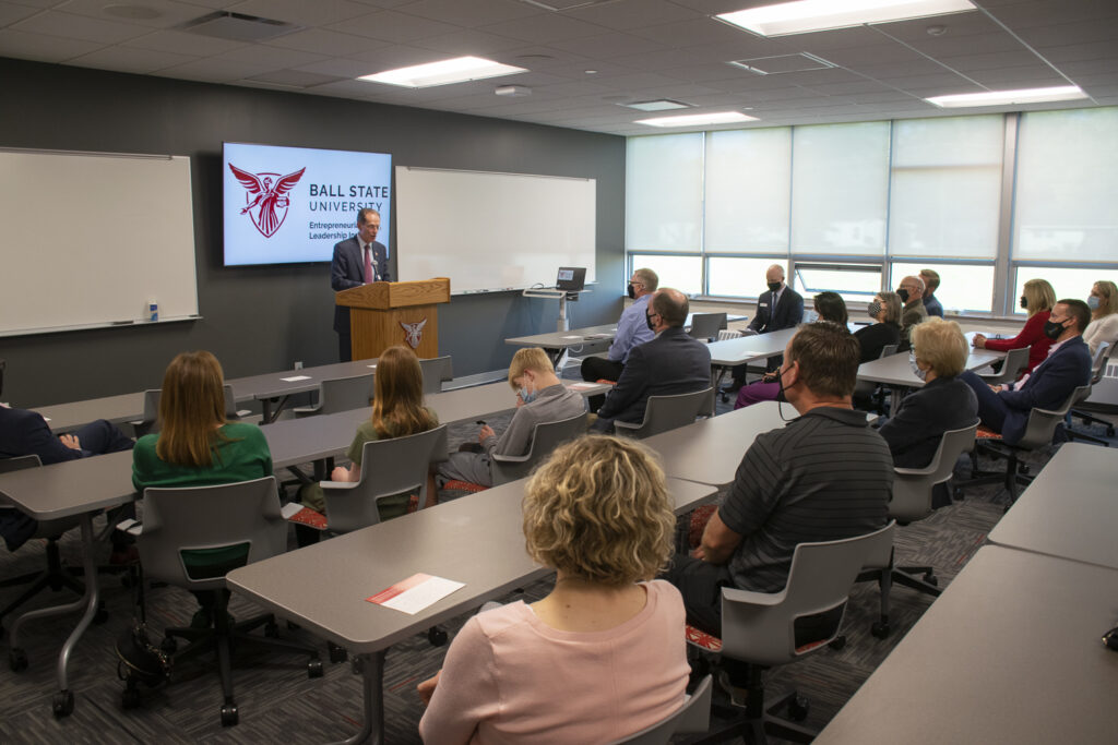 One of the three training rooms is pictured above. Photo by Mike Rhodes