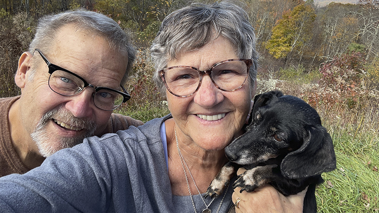 There’s nothing like a family selfie to mark the end of a long journey. Photo by Nancy Carlson