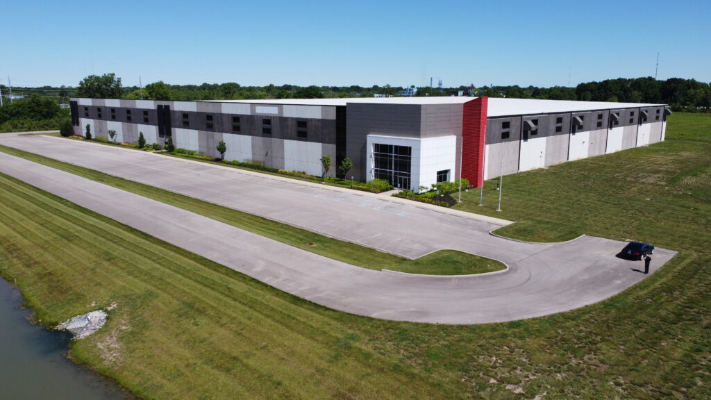 Aerial view of the Fuson Road facility. Photo by Mike Rhodes