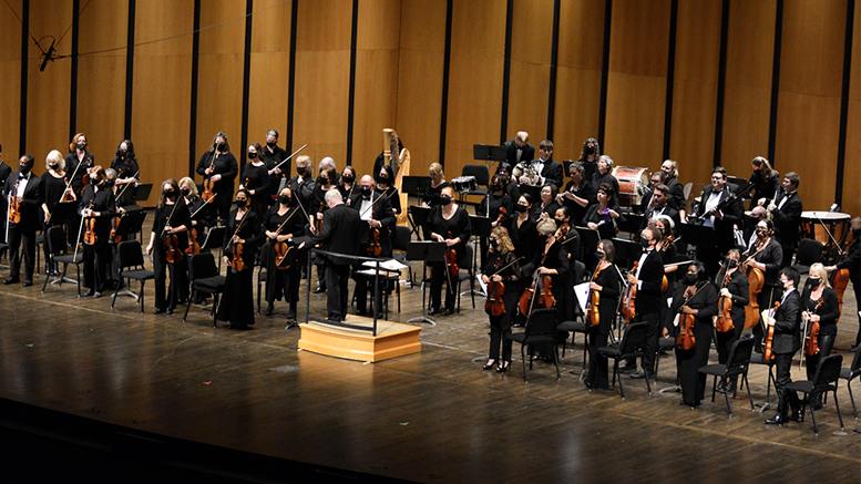 Orchestra photo by Scott Jordan