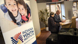 IYI board member Juli Metzger and Clint Kugler, Vice President of Statewide Engagement and Advocacy for IYI at the 2020 State of the Child conference.