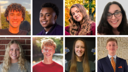 From left to right; top to bottom: Samuel Brumley, Woodrow Elliott II, Kloee Felton, Julia Hodes, Taryn Sallee, Matthew Schaller, Lauren Smith, and JT Trinkle.