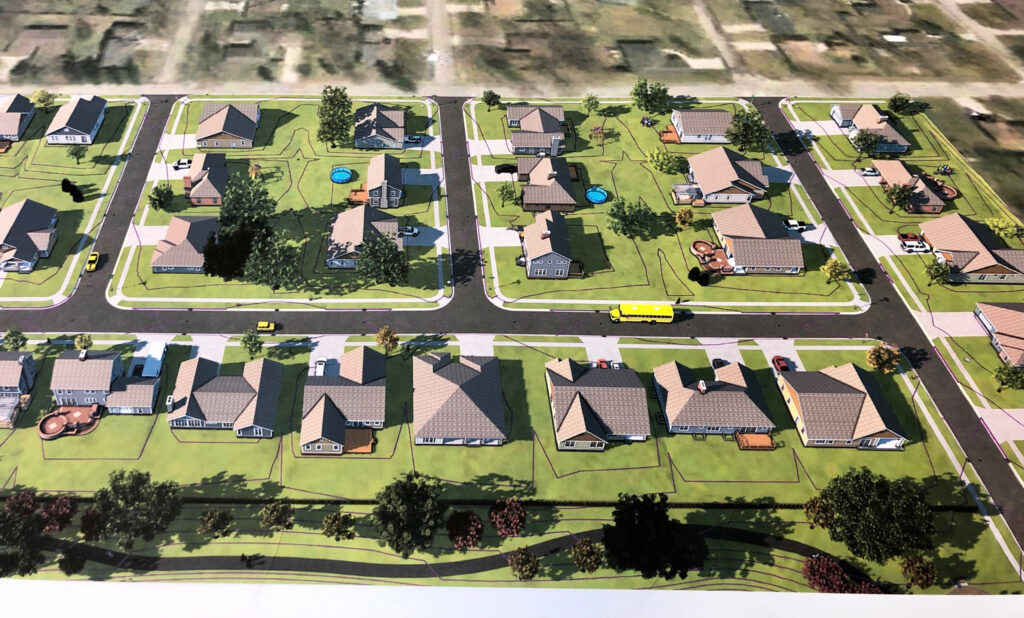 Artist rendering of "Storer Estates." Photo provided.