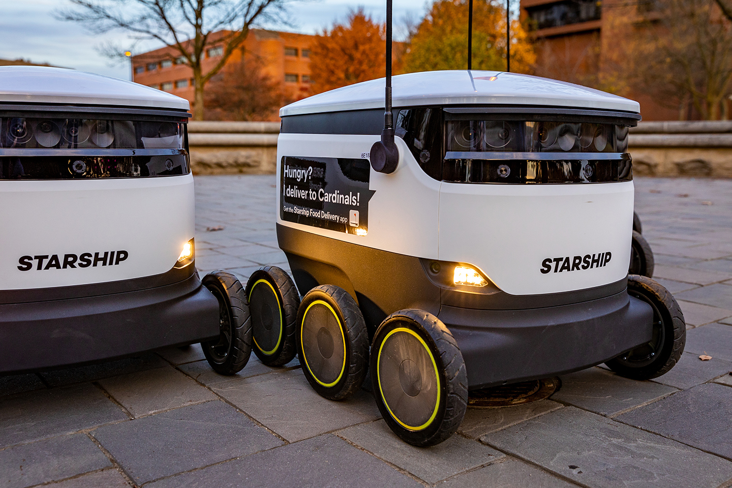 Ball University Starship Food Robots on Campus — Muncie Journal