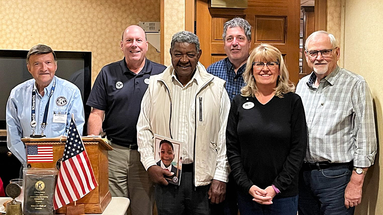 From left to right, Paul Zedekar, Ed Armantrout, Cornelius Dollison, Matt Harkin, Susan Fisher, and David Dixon. Photo by Missy Teats