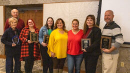 Yorktown Chamber of Commerce Award Recipients. Photo provided