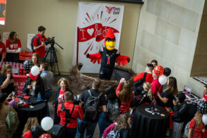 Scene from a prior year's "One Ball State Day." Photo provided by Ball State University