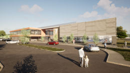 Artist rendering of new YMCA facility to be built.