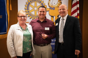 Left to Right: Joann McKinney (Secretary), Dan Wolfert (President-Elect), and Robert LaFrance (President)